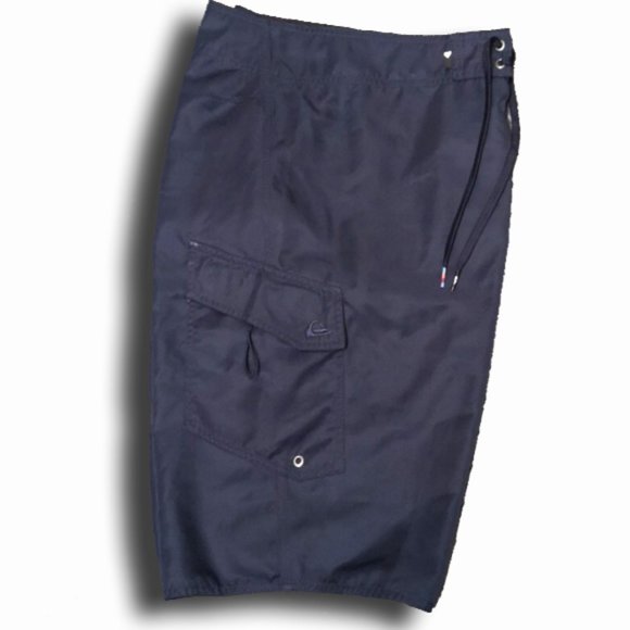 Navy  Quiksilver Boardshorts (32) - Picture 6 of 9